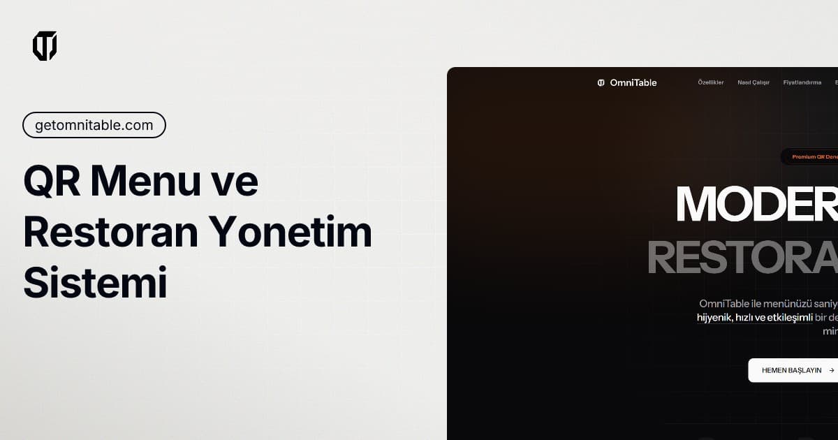 Bodrum Bar için karekod menü çözümleri — OmniTable